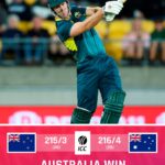 New Zealand vs Australia 1st T20